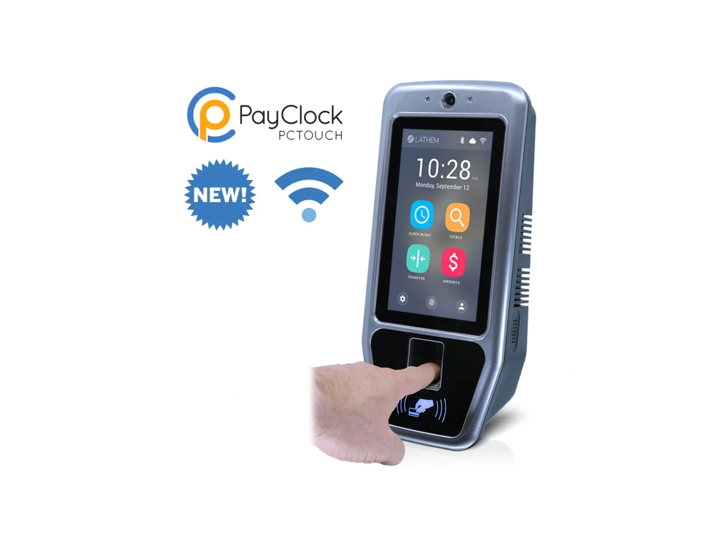 PCTOUCH Proximity Badge Employee Time Clock System