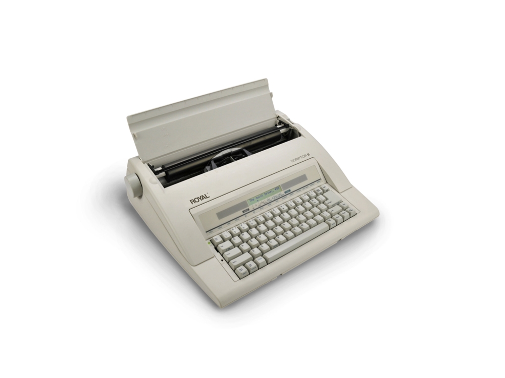 Machine à écrire électronique portable Royal Scriptor II